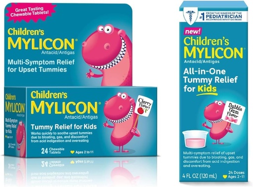[BRSRA237BUOQYHTL] MYLICON Children's Tummy Relief for Kids Bundle