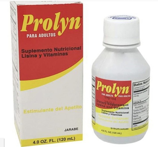 [BRSWIYY5PMBR6DT4] Prolyn Jarabe 보충 120ml 성인