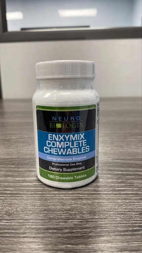 [BRSWGFIBBUPGYAA2] Enxymix Complete Chewables by Neurobiologix- 180 Chewables