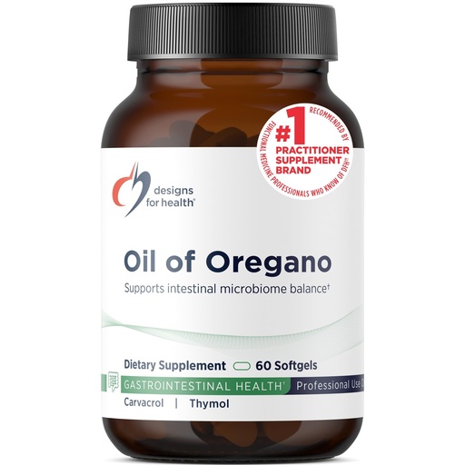 [BRSWIYQPBN4GKDLA] Designs for Health Oil of Oregano - Oregano Oil Capsules with Highly Concentrated Carvacrol - Supports Intestinal Cleansing - Oregano Oil Pills for GI Support (60 Softgels)