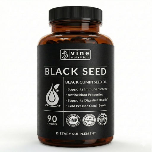 [BRSWGZQDAQBGY3TZ] Black Seed Oil Capsules – 1000mg Cold Pressed Nigella Sativa – 90 Softgels (45-Day Supply) – 100% Pure, Solvent-Free Immune & Joint Support