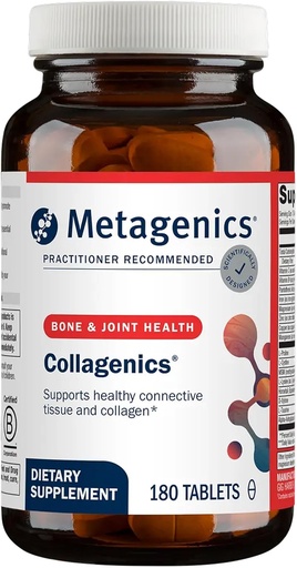 [BRSWI234DEIBSCTO] Metagenics Collagenics Nutritional supplement Support for Connective Tissue and Collagen Tablet - 180 count