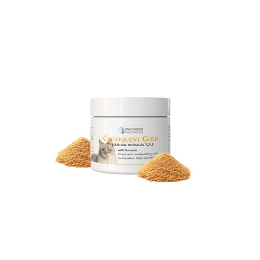 [BRSRMAL5BEBBQFI2] Vitality Science Celloquent Gold for Cats | Holistic Advanced Immune Support Supplement | 17 Synergistic Ingredients | Auto Immune, Vomit and Diarrhea, Depression (120g)