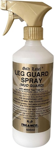[BRSWI2T6AACWGFY7] Leg Guard Spray, For Horses, Gold Label, Prevents Mud Related Conditions, 500 ml Spray