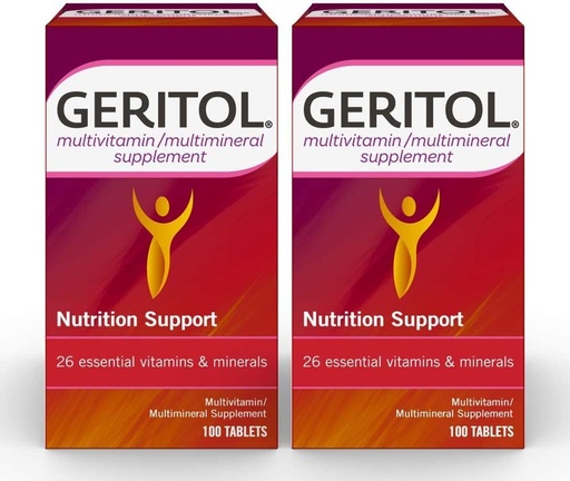 [BRSWKHY2DIBRK2D5] Geritol Multivitamin 정제 100 TB - (2의 포장)