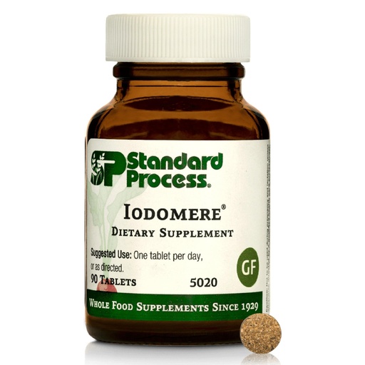 [BRSWIZIZO4OWA23C] Standard Process Iodomere - Daily Supplement to Support Your Metabolism, Immune Function & Thyroid Hormone Production - Gluten-Free, Non-Dairy & Non-Soy - 90 Tablets (90 Servings)