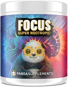 [BRSREYALCF7GEEI2] Underground Bio Labs Panda Supps Focus Super Nootropic 3.0, Energy, Clarity, Mood,Creativity,Vision, 300MG Alpha GPC,1.5G L-Tyrosine, Lions Mane, AstraGin™ (30 Servings) (Peach Mango 3.0)