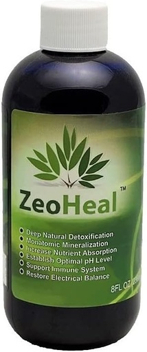 [BRSRMBARDMBQAHQ6] ZeoHeal - Humic and Fulvic Acid Mineral Supplement 8 Fluid Ounce (Single)