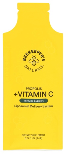[BRSRMGA2CUFQYGQ2] Beekeepers Naturals Propolis Liposomal with Vitamin C Single, 0.27 FZ