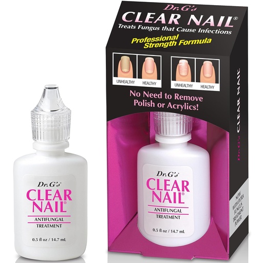 [BRSWIZYGAEHGMDIV] Dr. G'nin Clear Nail Antifungal Tedavisi, 0,5 Akışkan Ounce