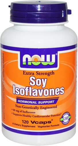 [BRSWI2YCOR6GGGD2] Now Foods Isoflavones 120 Vc Soy, 120 CT