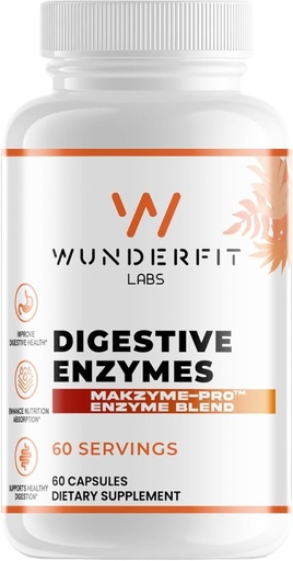 [BRSROHT6CNYGYD32] Digestive Enzymes, Capsules, 60 Servings