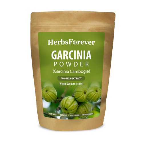 [BRSW2BA5OUDWKCQ6] Herbsforever Garcinia Cambogia Powder Support Active & Energetic Body 230 GMS
