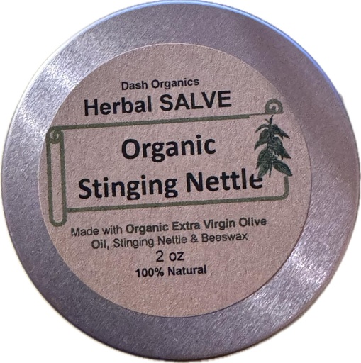 [BRSROAILA4NRUD3B] Organiskās stinging Nettle Salve - 2oz - Nearomatizēti -- Ķīmiska un Presevative Free