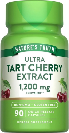 [BRSRMC32AUIA4DTG] Nature's Truth Ultra Tart Cherry Extract 1200 mg, 90 Count (Pack of 2)