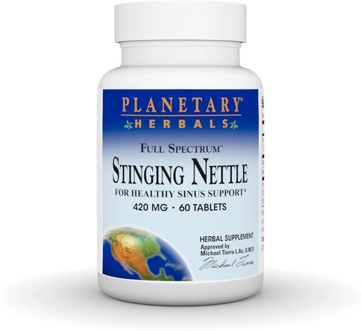 [BRSWIY3ROYMBKHY5] Partary Herballs Full Spectrum String Netlets สําหรับความแข็งแรงของ Sinus รองรับ*420mg - 60 Tables