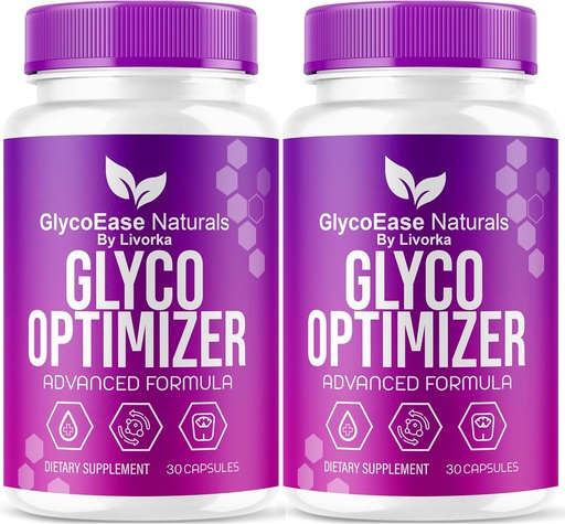 [BRSRAYAEBB7RQELJ] (2 Pack) GlycoEase Glyco Optimizer - Offizielle GlycoEase Pillen Natural Supplement Support, Glycoease Premium Naturals Capsules, Glycoeas Advanced Formula Reviews, 60 Kapseln für 2 Monate