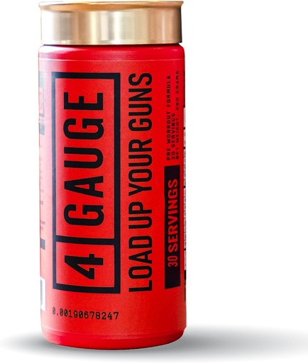 [BRSRMGQBOB4B43L7] 4 Gauge Explosive Preworkout Without the Jitters