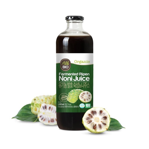 [BRSROHAZCAOQE3Y7] Java Organic NONI Juice Extract - 33.8 fl oz (1L) Bottle - 100% Pure Resveratrol & Fermented Noni by ALLBIO