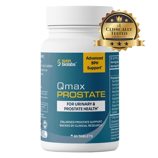[BRSRMHD7CQCGEGTO] Qmax Prostate with Premium Saw Palmetto - Urologists Recommeded | Supplement for BPH, Enlarged Prostate, and Urinary Flow Support - Prostate Health for Men