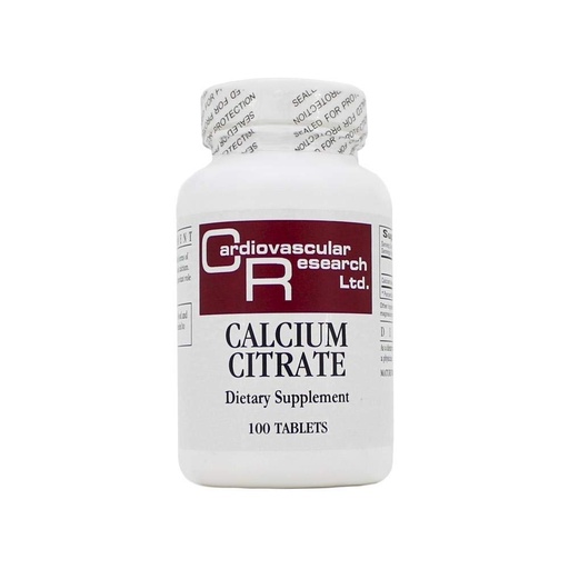 [BRSWI2TZCAFQEG34] Ecological Formulas Calcium Citrate 165 Mg 120 Capsules