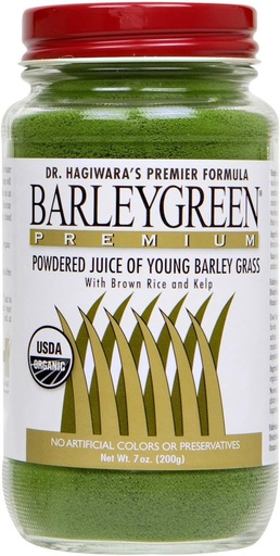 [BRSWIHQ4CZ4AGH3K] Dr. Hagiwaras Barley Green Premium con Brown Rice y Kelp Powder