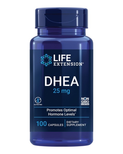 [BRSROCAYCUHQKCDA] Life Extension Lithium 1000 mcg and DHEA 25 mg - Brain Health, Anti-Aging, Longevity, Immune & Sexual Health Supplements - 100 Count Each