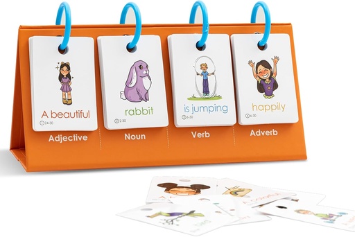 [BRSROHYTCR5R6CL4] Tichgeim Sentence Building for Kids, Speech Therapy Materials Learn to Read Sentence Builder for 3-8, Preschool Kindergarten Learning Activities Classroom Must Haves for Boys Girls 1st 2nd 3rd Grade