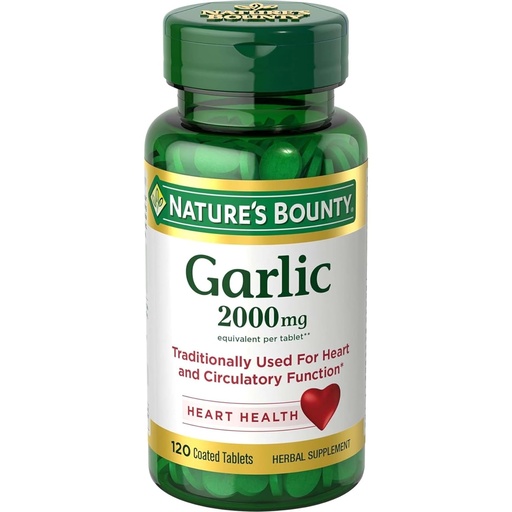 [BRSWIZDYAQCQK3DM] Els Bounty Garlic 2000mmg, els tints 120 ea