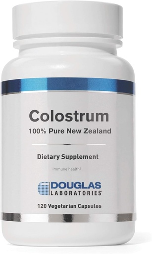 [BRSWKY34OZ6RQA36] Douglas Laboratories Colostrum | 100% Pure New Zealand Supplement for Immune Support, Antioxidants, Anti Aging, GI Balance, and Gastrointestinal Health* | 120 Capsules