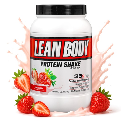 [BRSWIYLRO4HBGFLO] Labrada Nutrition Lean Body Hi-Protein Shake, Strawberry, 2.47-Pound Tub Strawberry Packaging May Vary