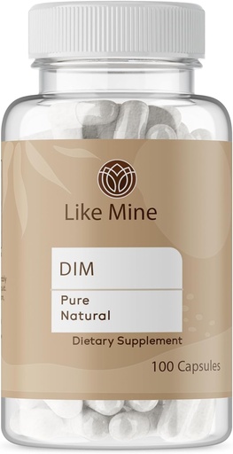 [BRSRMCQLAV5RUF3O] مثل الألغام DIM (100 Capsules), Pure " Natural, No Fillers or Additives, Dietary supplement
