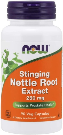 [BRSWIYYPOMNWGE34] NOW Nettle Root Extract 250mg, 90 Veg Capsules