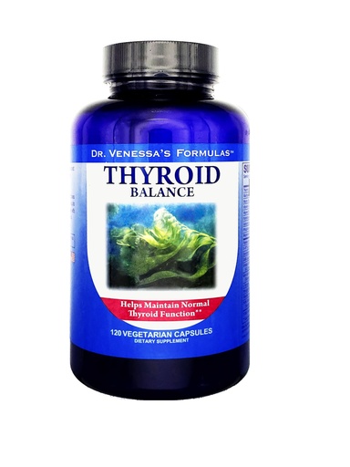 [BRSWIYYMCAEGO2D6] Dr. Venessa’s Formulas™ Thyroid Balance 120 Vegetarian Capsules