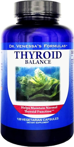 [BRSWIYYMCAEGO2D6] Dr. Venessa’s Formulas™ Thyroid Balance 120 Vegetarian Capsules