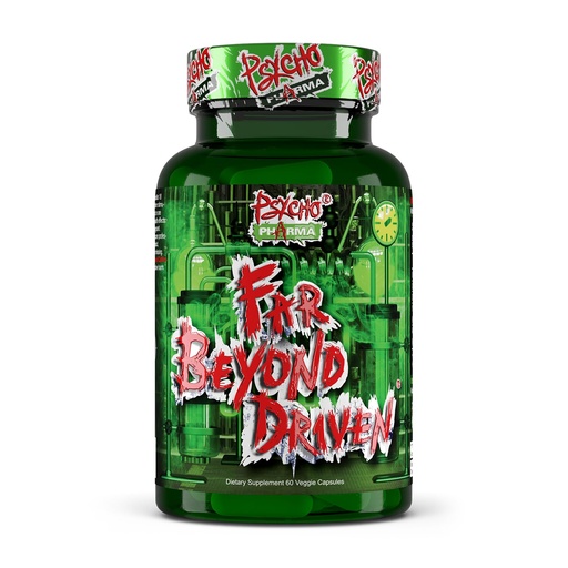 [BRSWECQNAR6AYA3J] Psycho Pharma Far Beyond Driven, for Increased Energy to Burn with Improved Focus, Positive Mood.