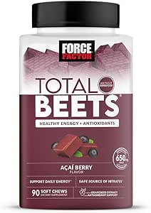 [BRSROAADCQPQIAI4] Total Beets, Beet Root Superfood Soft Chews, Acai Berry (90 ct.)