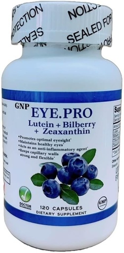 [BRSWIAY4OADQ2FTY] Eye Pro-Lutein, Billberry & Zeaxanthin (120 Caps)