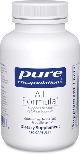 [BRSWIY34CAGGG3A5] Pure Encapsulations A.I. Formula . Hypoallergenic Dietary supplement to Promote Healthy Immune Response | 120 Capsules