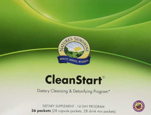 [BRSWIZYOOJYB4H3Y] NATURE'S SUNSHINE Cleanstart Capsules, Wildberry, 56 Count