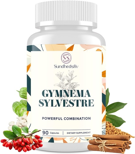 [BRSRAGA3AAFGYALB] 16 en 1 Blxxd Sugr Efficace Gymnema Sylvestre Supplément 2100MG. Avec Berbérine, Cinnamon, Bitter Melon.