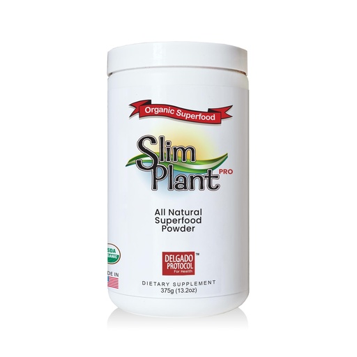 [BRSRAAL3DJYWGEY6] SlimPlant Pro - All Natural Superfood Protein Powder w/ 35 Vitamins, Minerals, and Whole Food-Sourced Ingredients (13.2 Ounces)