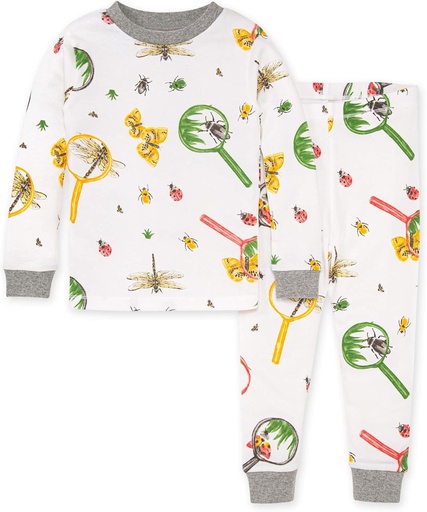 [BRSROHY6AQBA22Q7] Las abejas de Burt Baby Boys 2-Piece Long Sleeve Tee and Pants Organic Cotton Pajama Set