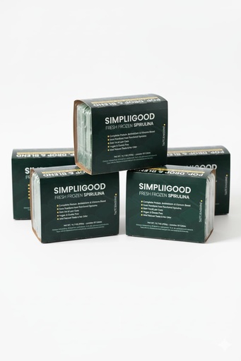 [BRSROBT5OUHGKCLL] Frozen Spirulina Premium Superfood for Adults & Teens Nutrient-Rich Easy to Use Frozen Spirulina 12 Trays Содержит 10 кубов в каждой упаковке. 2 куб = 28 г (одна порция)