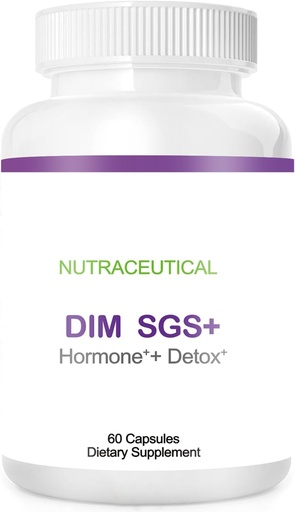 [BRSRAGAYAUCQACY3] DIM Supplement, dim SGS+ Dietary Supplement, 60 Capsules