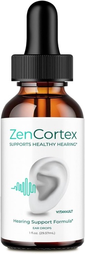 [BRSRAHDROF5R4ADX] ZenCortex Tinnitus Relief for Ringing Ears Drops, Zen Cortex Tinnitus Supplement ZenCortex Healthy Ear Support Supplement - Maximum Strength Advanced Formula ZenCortex Drops Reviews (1 Pack)