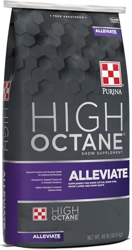 [BRSWGH37AF7RACI2] Purina® High Octane® Alleviate® Gastric Support Supplement, 40 lb