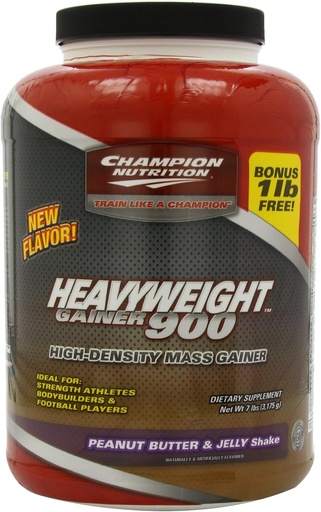 [BRSWIZA4BIPRC3L2] Champion Nutrition HV Gainer 900 Peanut Plus Jelly, 7,15 Pounds