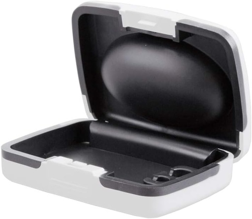 [BRSWGZQCPIDWACLU] SOUNDLINK Hearing Aid Case Hard Storage Box with Battery Compartment for BTE CIC ITE ITC Hearing Aids Portable