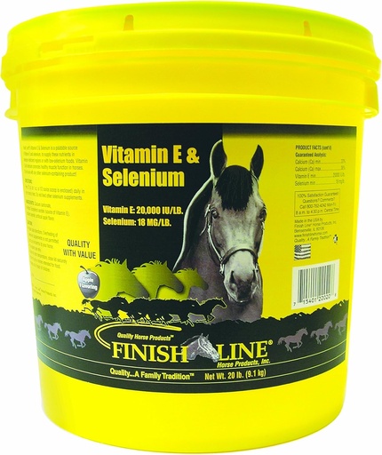 [BRSWIZADDECQKFQZ] Finish Line Horse Products Vitamin E- Selenium